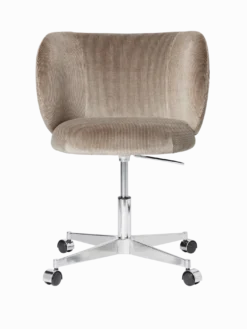 Rico Dining Chair - Castors - Devoré Velvet
