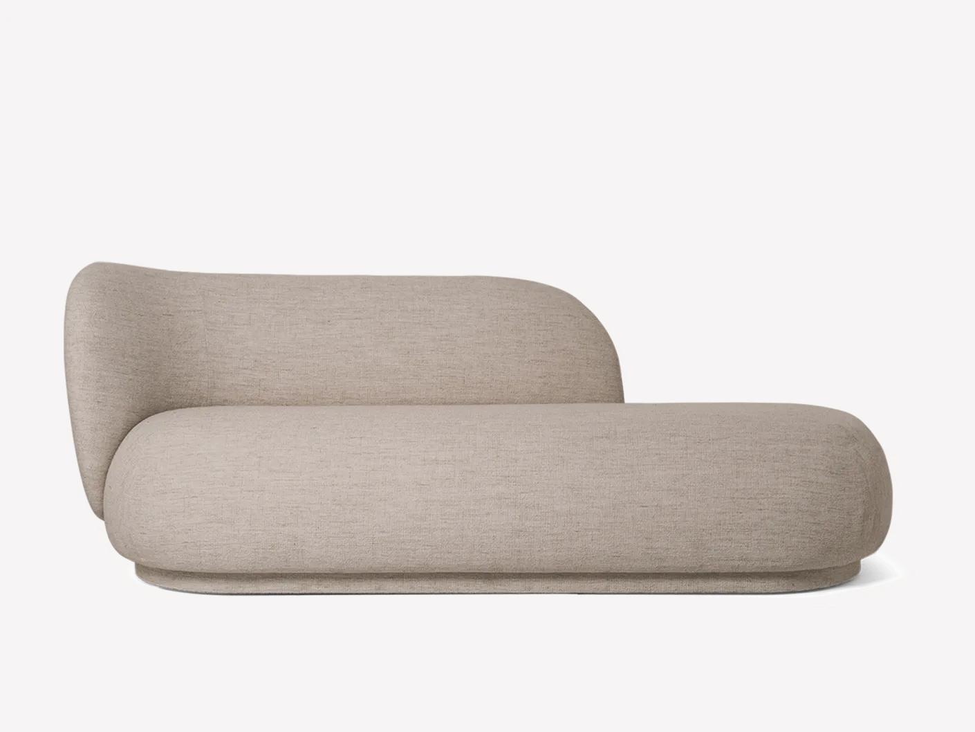 Rico Divan Left - Bouclé