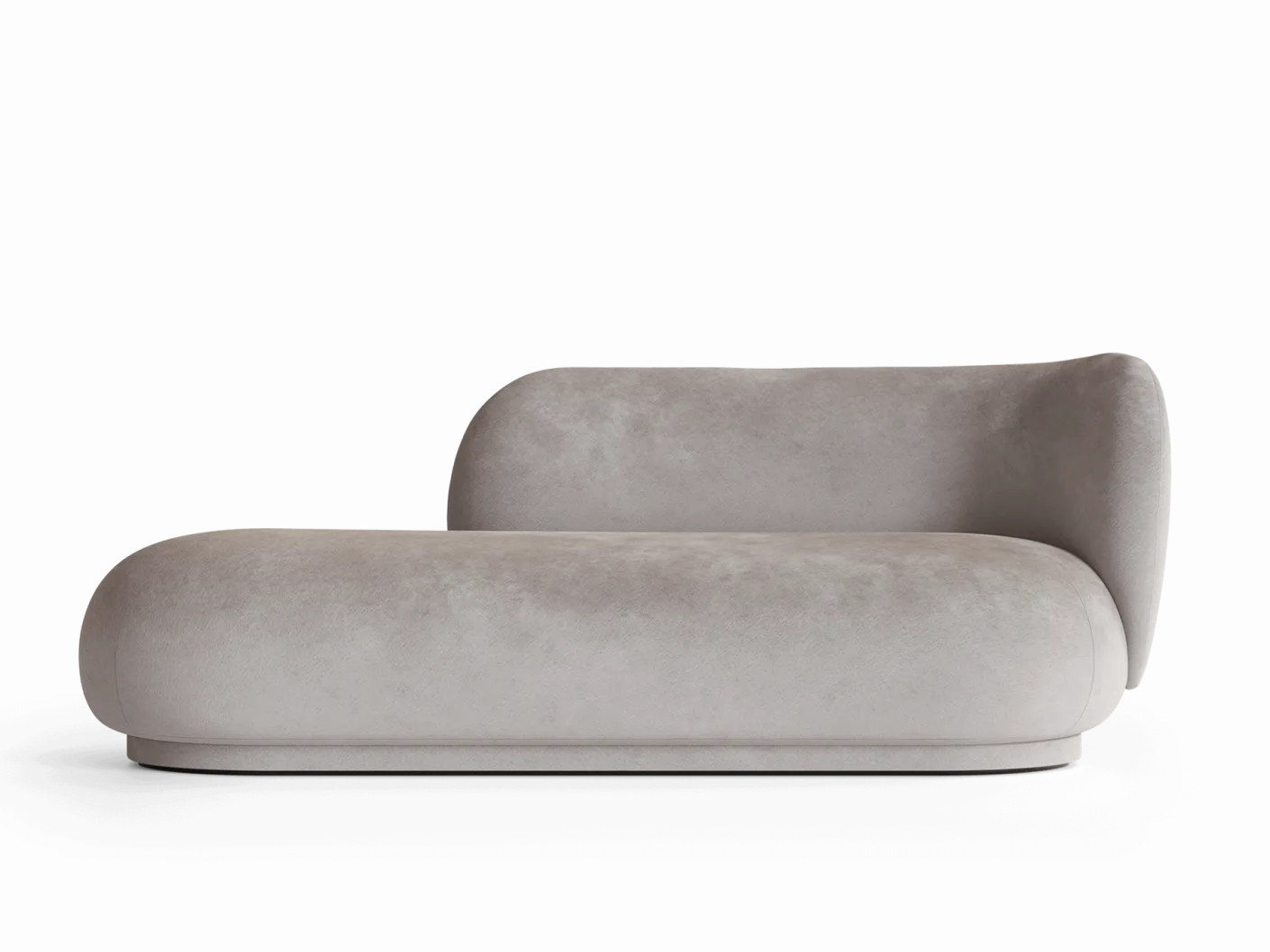 Rico Divan Right - Faded Velvet