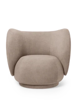 Rico Lounge Chair - Bouclé