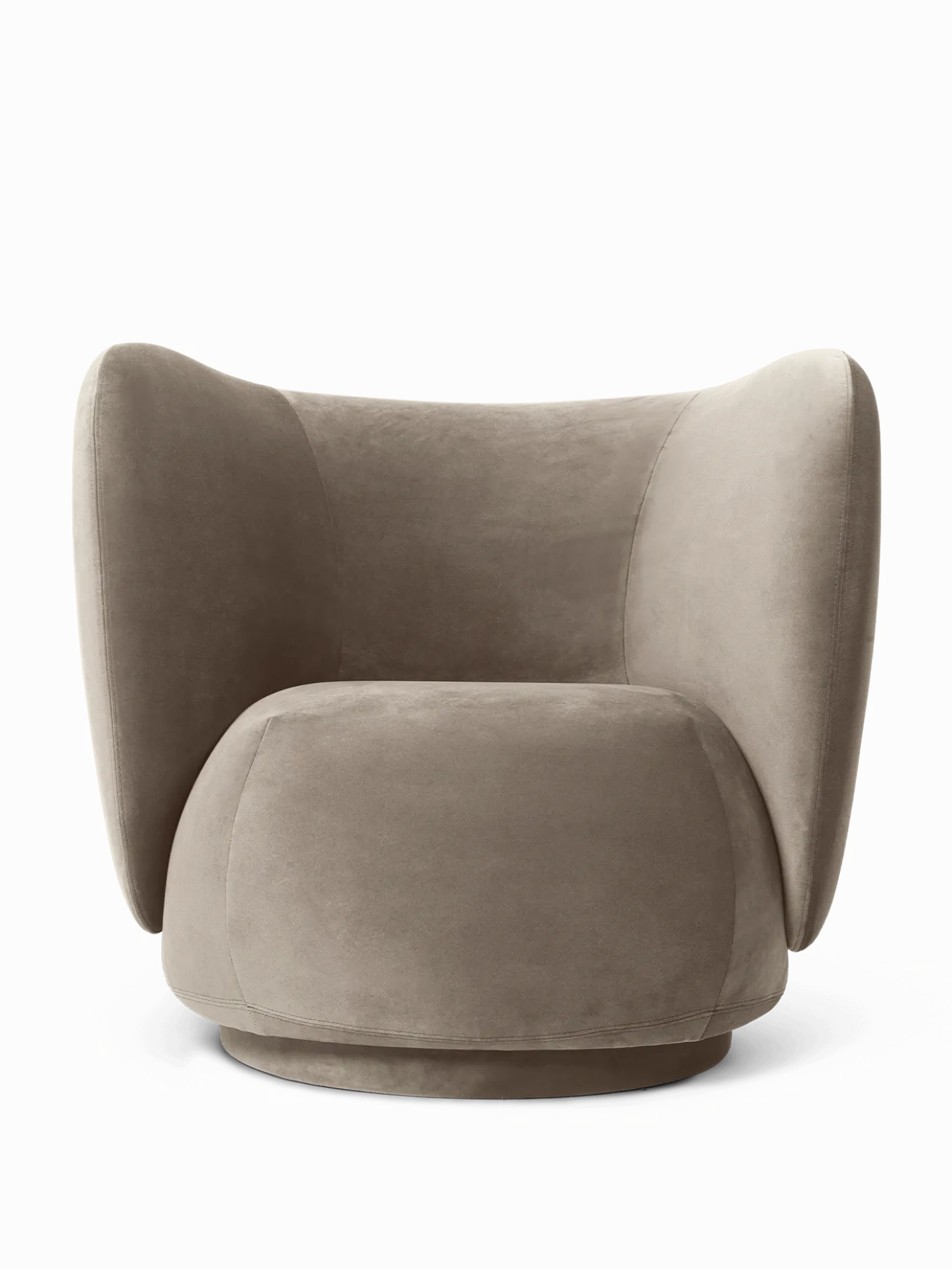 Rico Lounge Chair - Rich Velvet