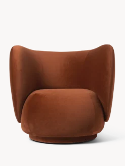 Rico Lounge Chair - Rich Velvet