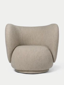 Rico Lounge Chair - Soft Bouclé