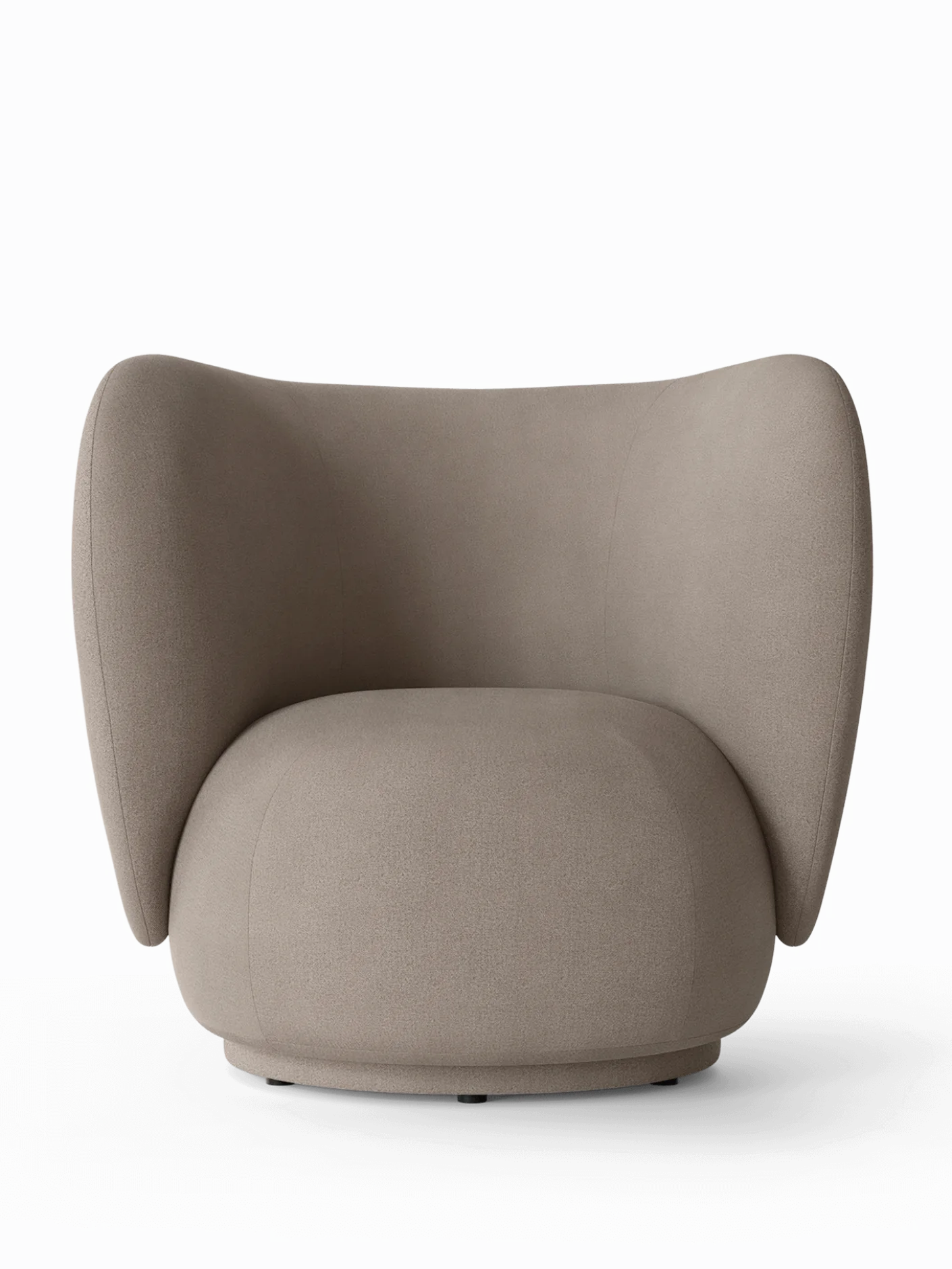 Rico Lounge Chair - Swivel - Brushed