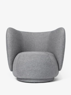 Rico Lounge Chair - Swivel - Main Line Flax