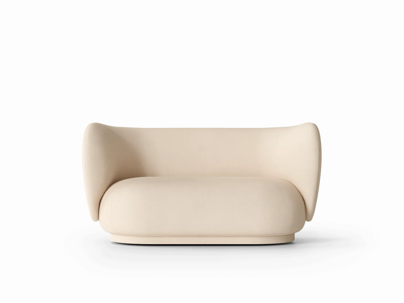 Rico Sofa 2-seater - Brushed