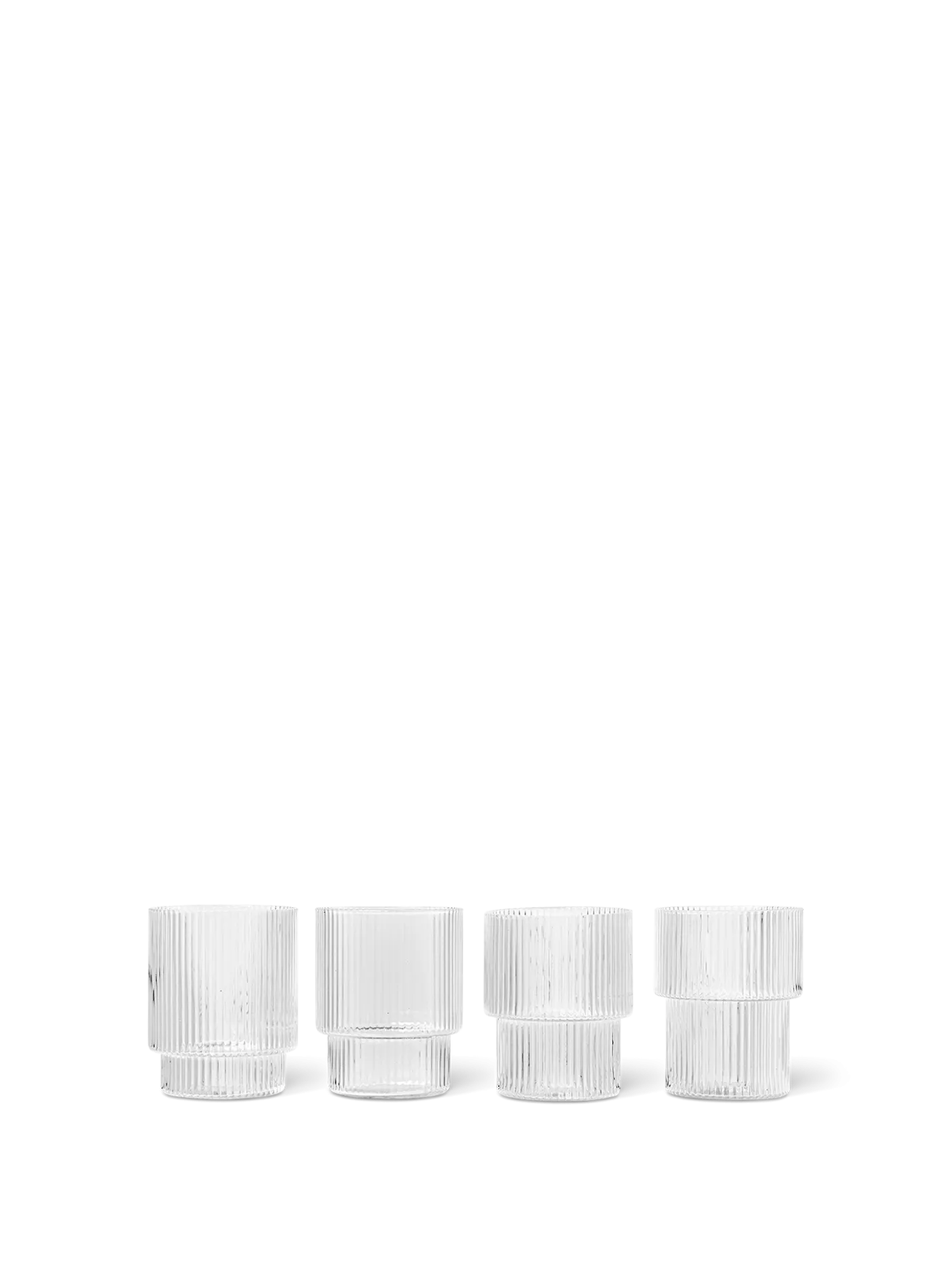 Ripple Glasses - Set of 4