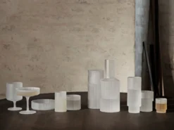 Ripple Long Drink Glasses - Set of 4