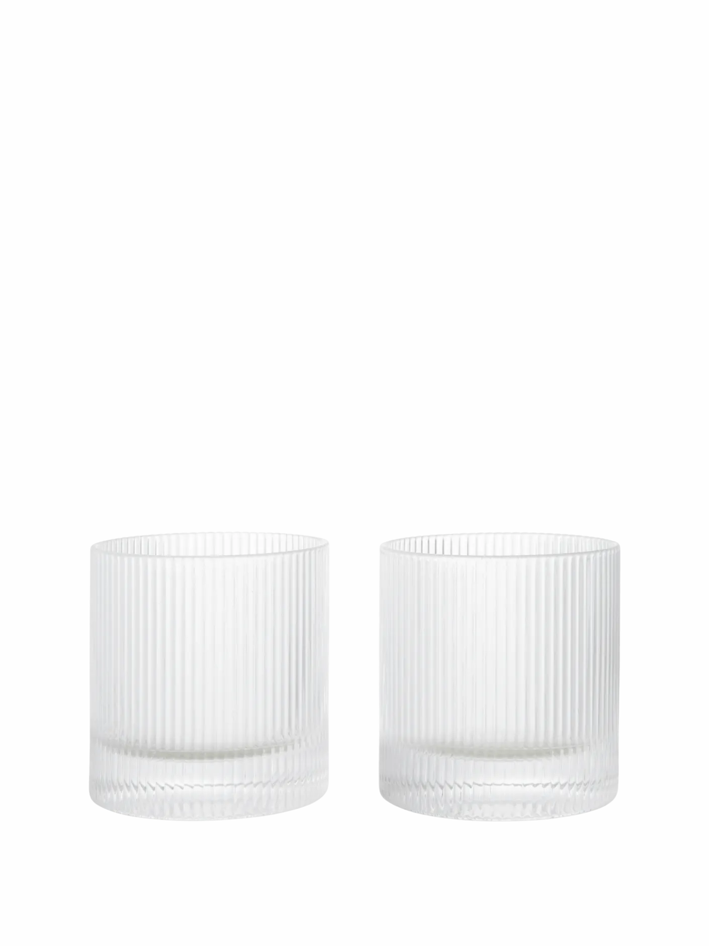 Ripple Tumbler Glasses - Set of 2