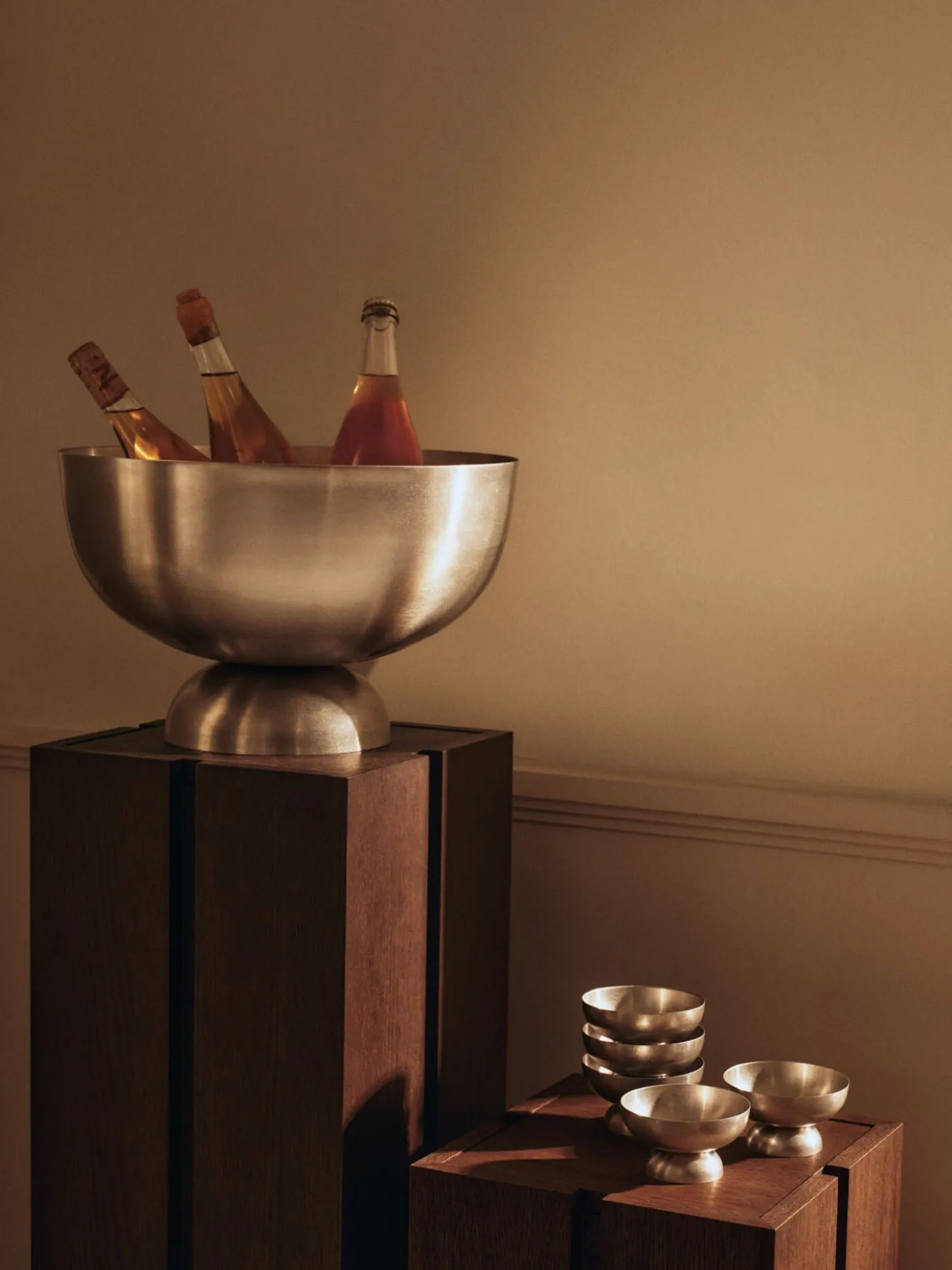 Tumbled Champagne Cooler