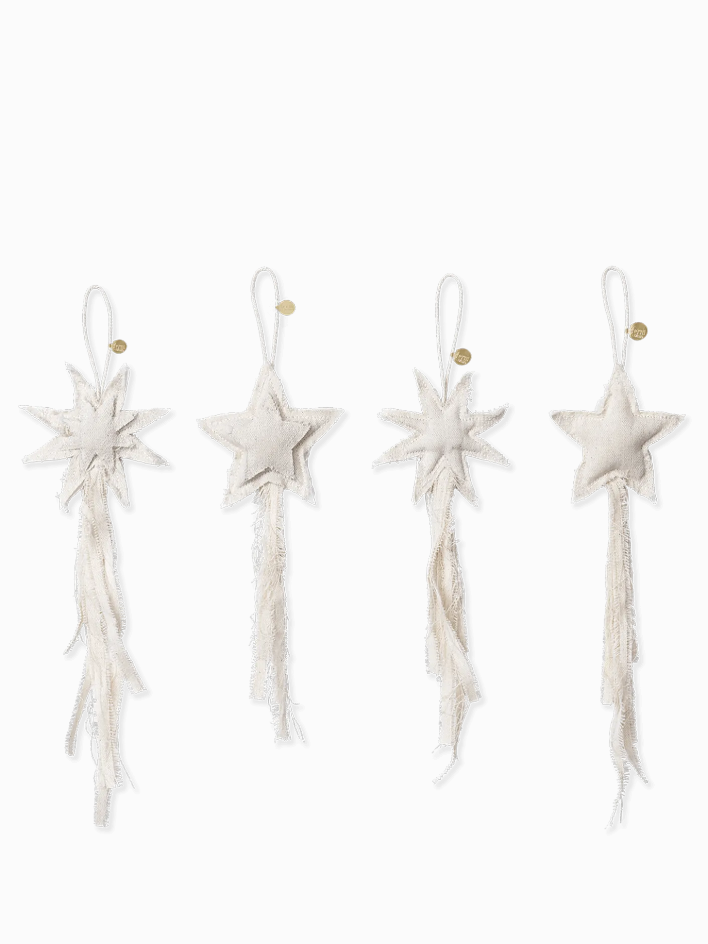 Vela Star Ornaments - Set of 4